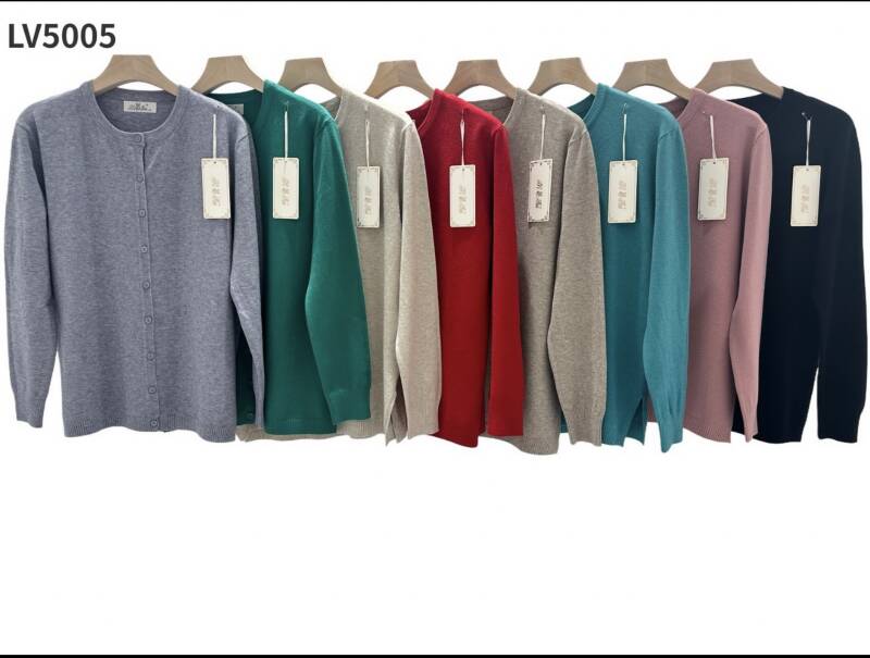 Swetry damskie Roz M/L-L/XL. Mix kolor. Paczka 8 szt